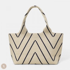 Chevron VIVAIA Wallace Tote-Chevron Women's Bags | DIC-3999