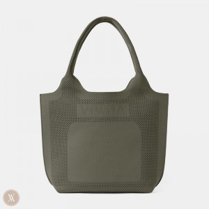 Grey Green VIVAIA Zahara Tote Women's Bags | QZI-4873