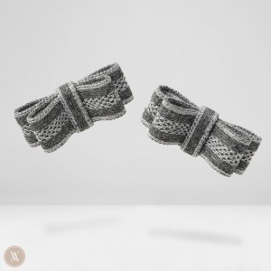 Grey VIVAIA Removable Bows - EVE Women's DIY Charms | FOS-5042