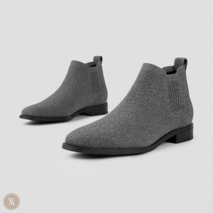 Grey VIVAIA Ryan Women's Water Repellent Chelsea Boot | SZN-5351