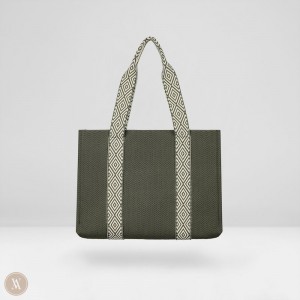 Olive Green VIVAIA Jemma Tote Women's Bags | XTG-3772