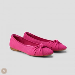 Pitaya VIVAIA Bibi Women's Round-Toe Knotted Flats | HSU-1755