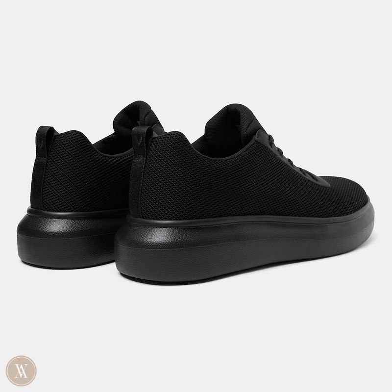 Black VIVAIA Billy Men's Water-Resistant Sneakers | DOE-4004