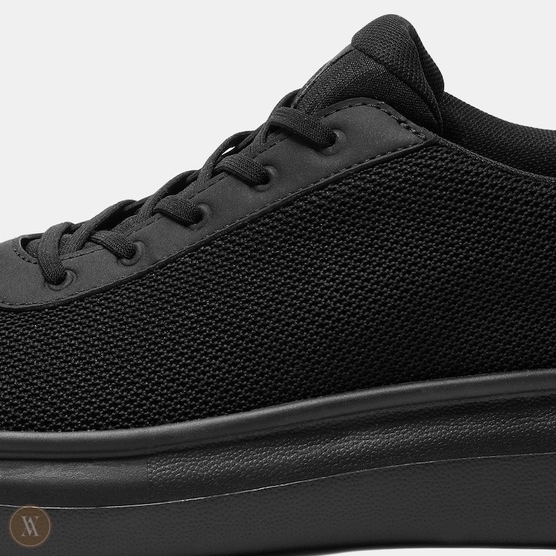 Black VIVAIA Billy Men's Water-Resistant Sneakers | DOE-4004