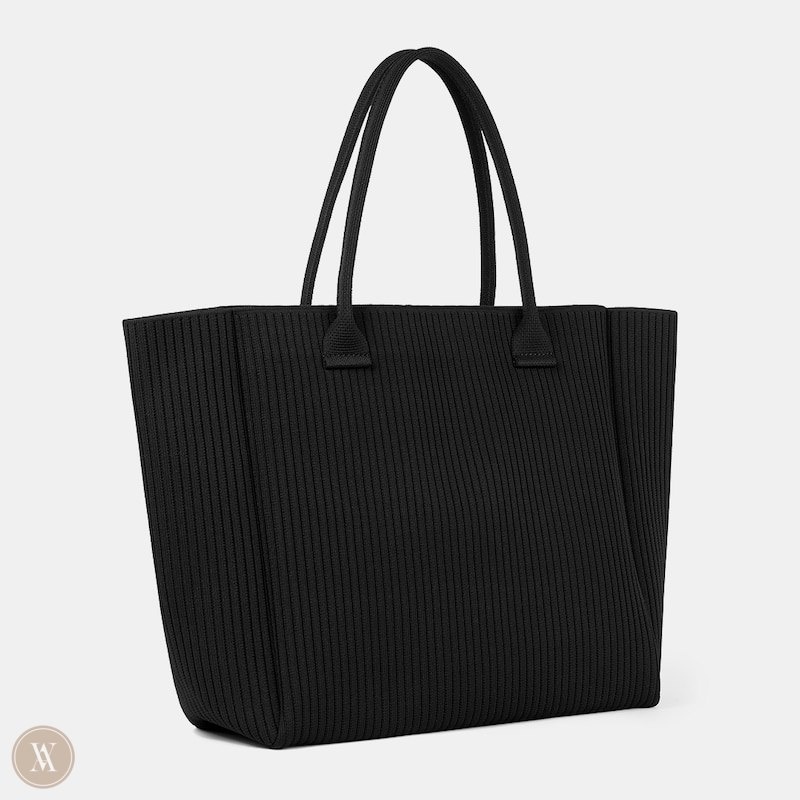 Black VIVAIA Maia Tote Women's Bags | ANJ-8510