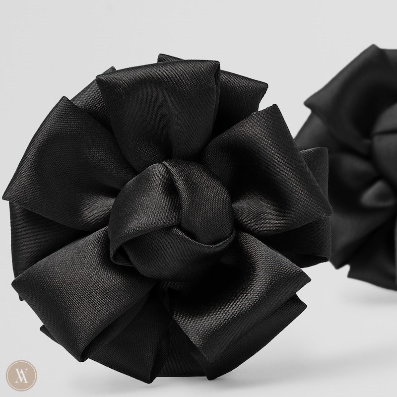 Black VIVAIA Removable Bows-Clara Women's DIY Charms | ZYI-6993