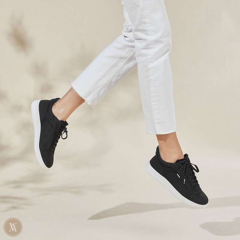 Black VIVAIA V Prime Women's Casual and Versatile Gender-Neutral Sneakers | CBA-9874