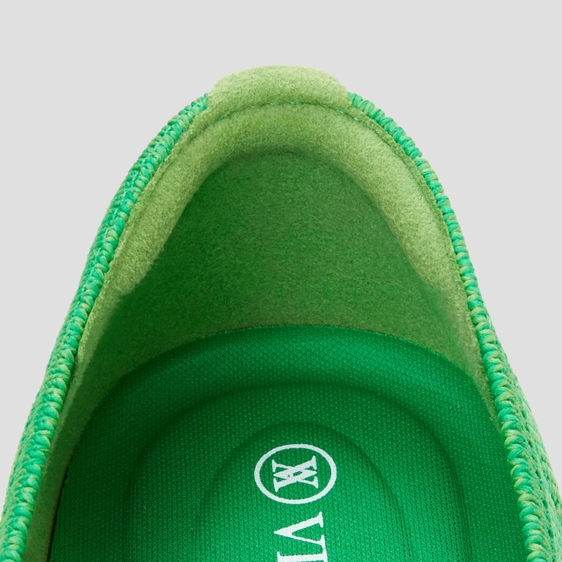 Green VIVAIA Bibi Women's Round-Toe Knotted Flats | XIO-4770