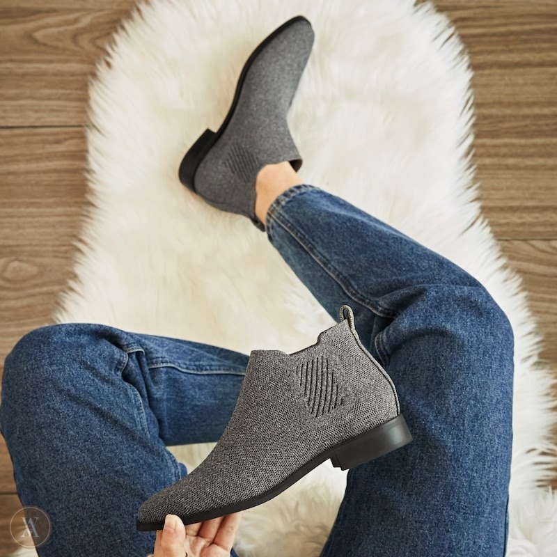 Grey VIVAIA Ryan Women's Water Repellent Chelsea Boot | SZN-5351