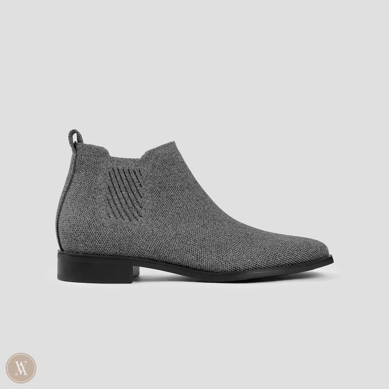 Grey VIVAIA Ryan Women's Water Repellent Chelsea Boot | SZN-5351