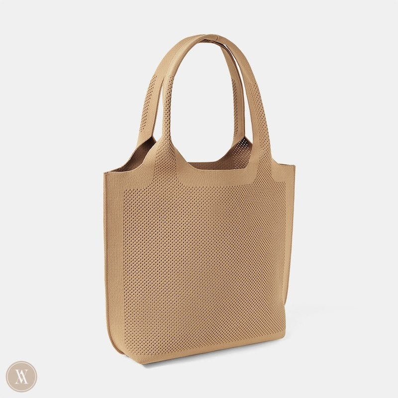 Khaki Brown VIVAIA Zahara Tote Women's Bags | URD-8432