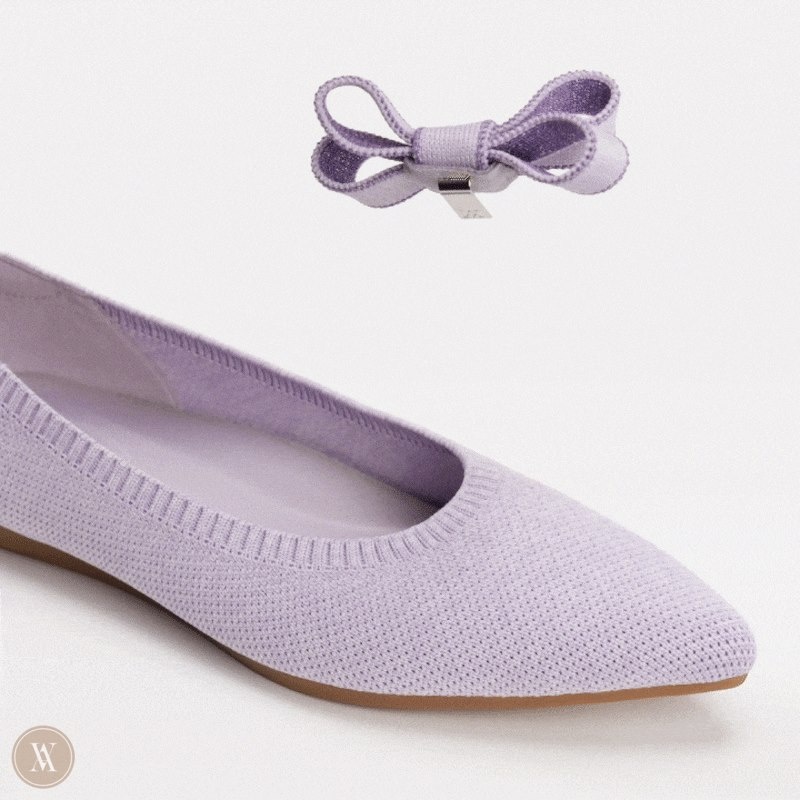 Lavender VIVAIA Removable Bows - ADDIE Women's DIY Charms | TPE-5119