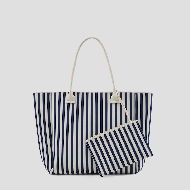 Navy Stripes VIVAIA Maia Women\'s Accessories | QVP-4397