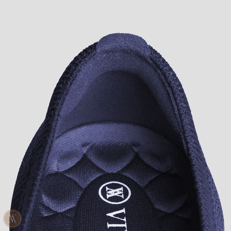 Navy VIVAIA Claire Women's Round-Toe Flats | VUY-7029