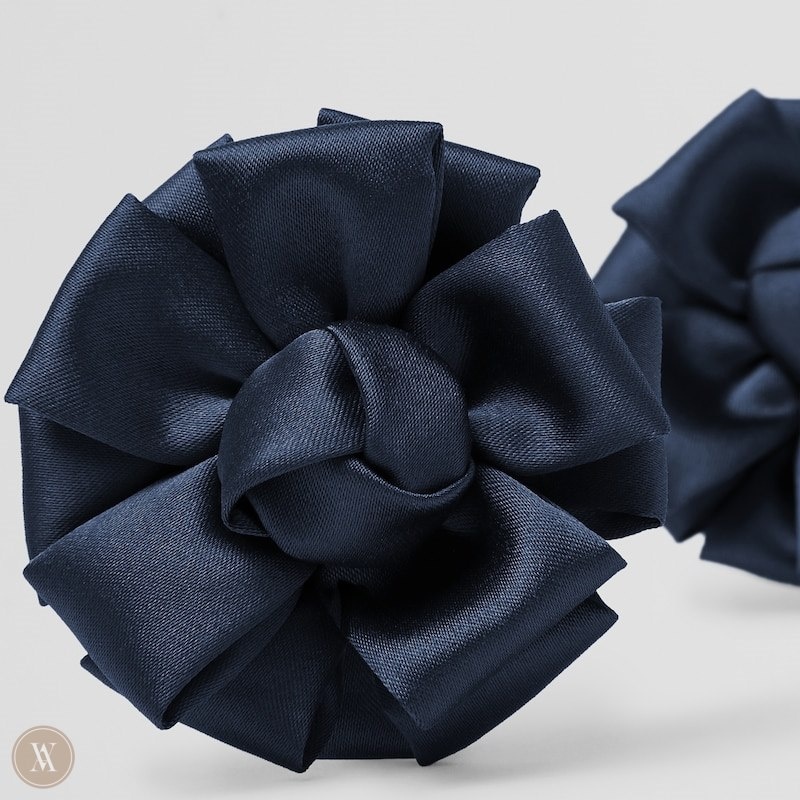 Navy VIVAIA Removable Bows-Clara Women's DIY Charms | IQW-9427