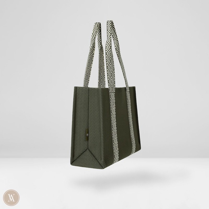 Olive Green VIVAIA Jemma Tote Women's Bags | XTG-3772