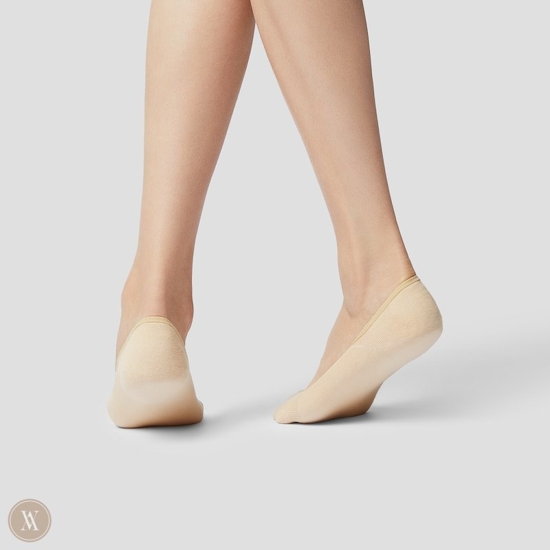 Padded Low Cut Socks - Almond VIVAIA 4-Pair Pack Padded Low Cut Women's Socks | RIS-2506