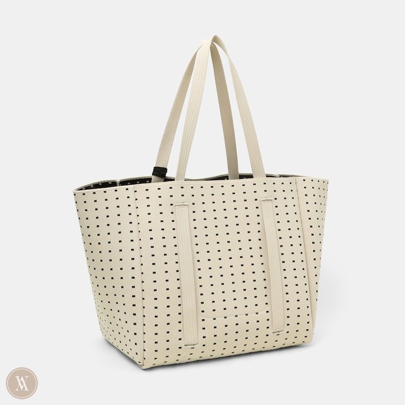 Polka Dots VIVAIA Hallie Tote-Polka Dots Women's Bags | YPL-8656