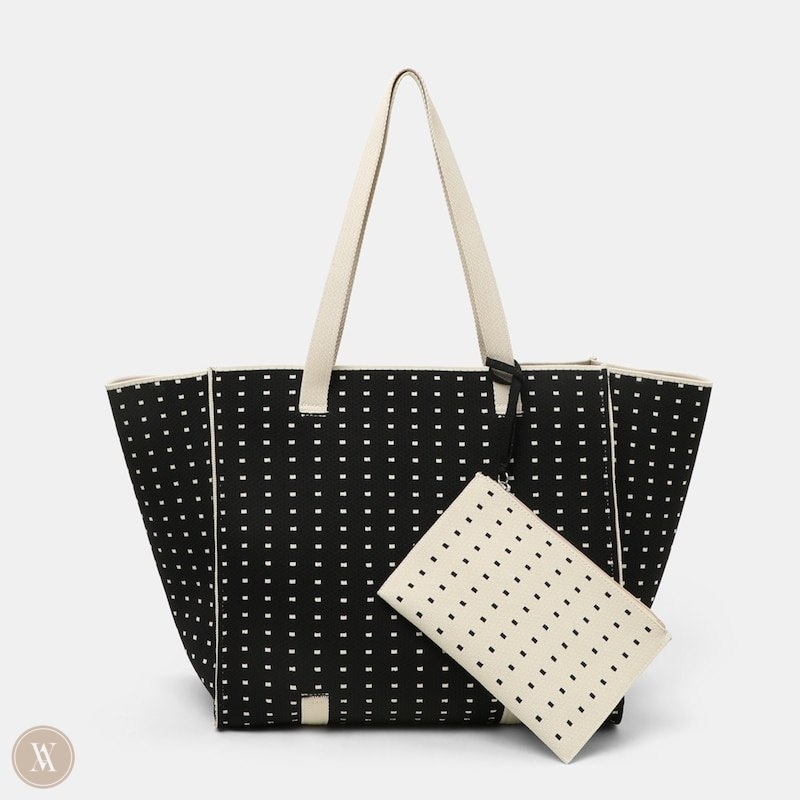 Polka Dots VIVAIA Hallie Tote-Polka Dots Women's Bags | YPL-8656