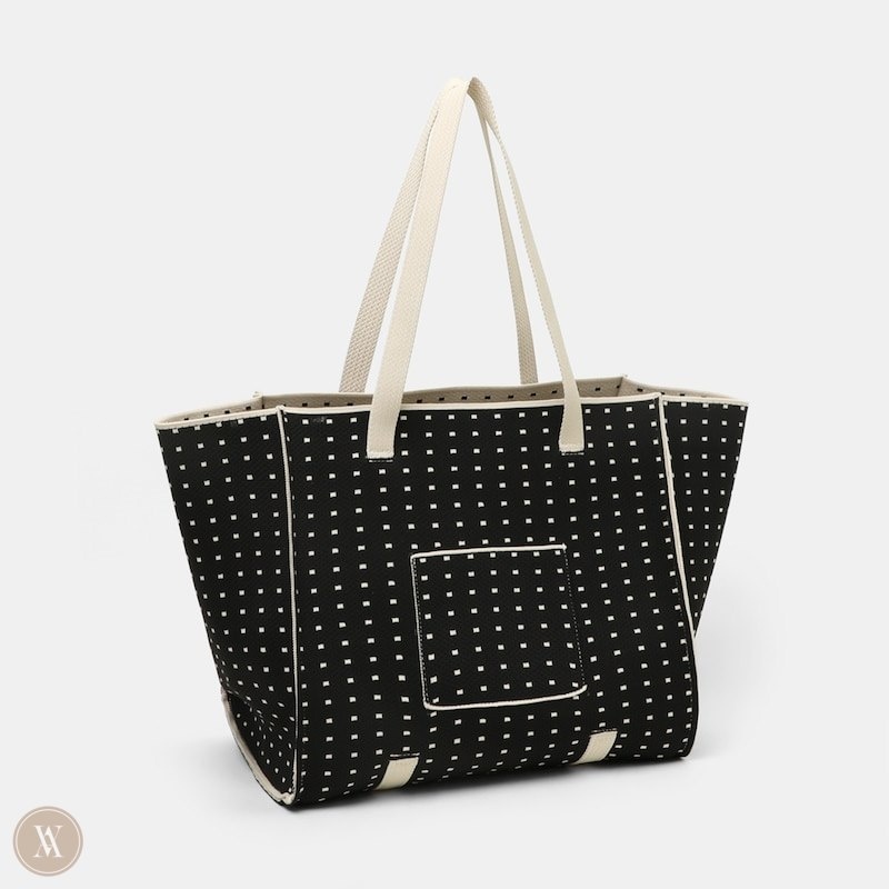 Polka Dots VIVAIA Hallie Tote-Polka Dots Women's Bags | YPL-8656