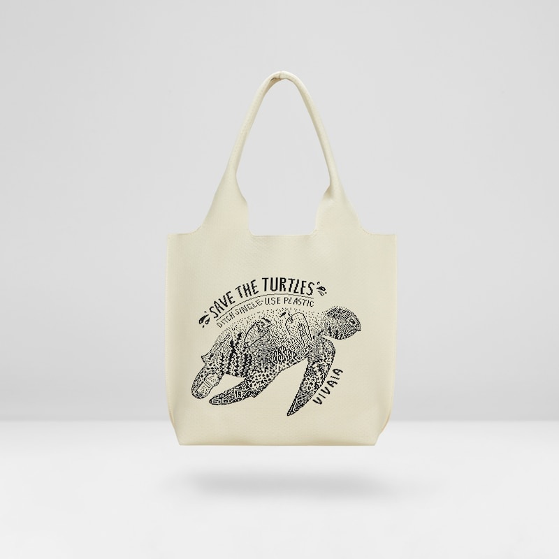 Sea Turtle VIVAIA Yoki Tote-Sea Turtle Women\'s Accessories | IYJ-7973