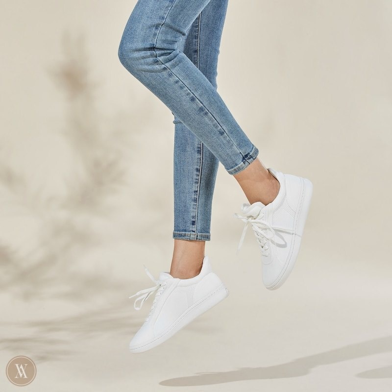 White VIVAIA V Prime Women's Casual and Versatile Gender-Neutral Sneakers | LYY-8622